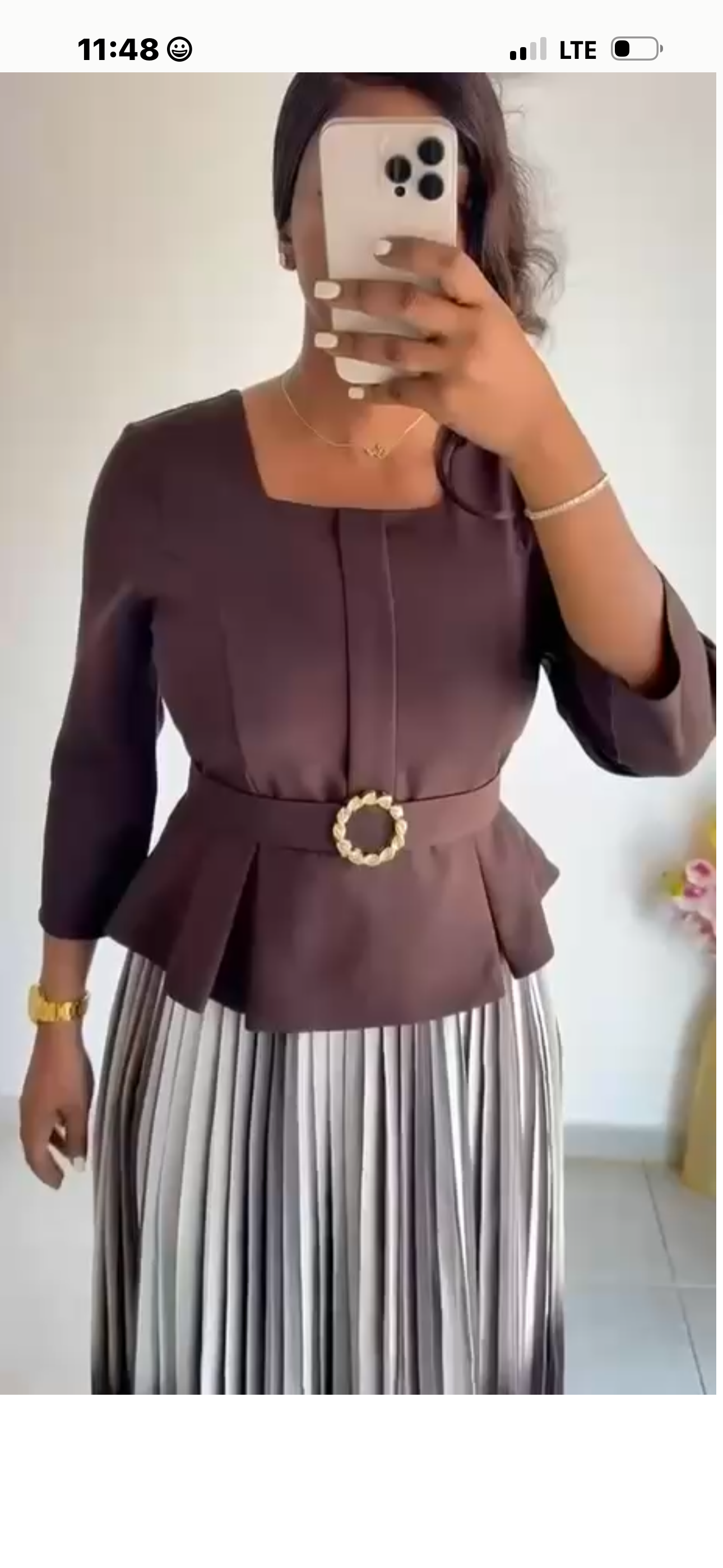 Robe classique